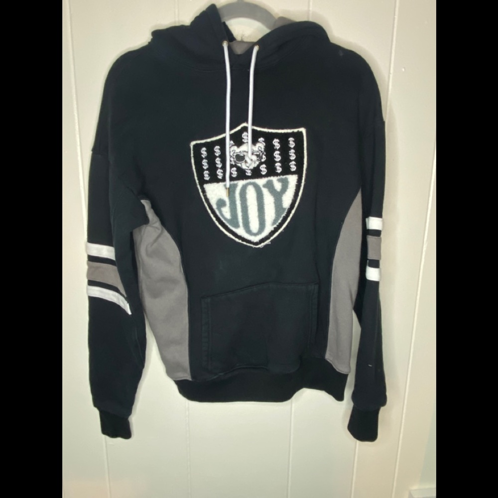 JOYRICH Hoodie Black Size XS Oakland Raiders, Teddy Bear Money.